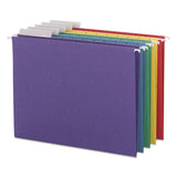Smead Color Hanging Folders with 1/3 Cut Tabs, Letter Size, 1/3-Cut Tab, Assorted, 25/Box
