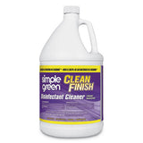Simple Green Clean Finish Disinfectant Cleaner, 1 gal Bottle, Herbal, 4/CT