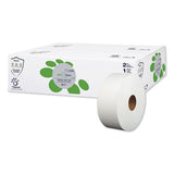 Papernet BioTech Toilet Tissue, Septic Safe, 2-Ply, White, 3.3" x 1,000 ft, 12 Rolls/Carton