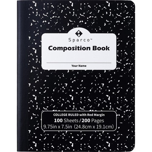 Sparco College Ruled Composition Notebook - 00333