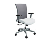 Global Vion – Sleek Shadow Dimension Mesh High Back Tilter Task Chair in Vinyl for the Modern Office, Home and Business.