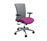 Global Vion – Lush Shadow Dimension Mesh Medium Back Tilter Task Chair in Vibrant Fabric for the Modern Office, Home and Business