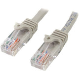 StarTech.com Snagless UTP Patch Cable - RJ-45 (M) - RJ-45 (M) - 0.9 m - UTP - ( CAT 5e ) - gray - 45PATCH3GR