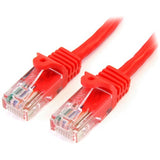 StarTech.com 6 ft Red Cat5e Snagless UTP Patch Cable - 45PATCH6RD