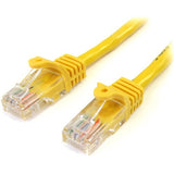 StarTech.com 6 ft Yellow Cat5e UTP Snagless Patch Cable - 45PATCH6YL