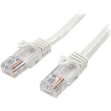 StarTech.com 7ft White Snagless Cat5e UTP Patch Cable - 45PATCH7WH