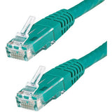StarTech.com 12ft CAT6 Ethernet Cable - Green Molded Gigabit - 100W PoE UTP 650MHz - Category 6 Patch Cord UL Certified Wiring/TIA - C6PATCH12GN