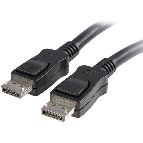 StarTech.com 3ft (1m) DisplayPort 1.2 Cable, 4K x 2K UHD VESA Certified DisplayPort Cable, DP Cable/Cord for Monitor, w/ Latches - DISPLPORT3L