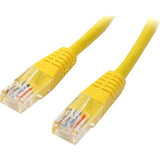 StarTech.com 15 ft Yellow Molded Cat5e UTP Patch Cable - M45PATCH15YL