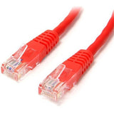 StarTech.com 3 ft Red Molded Cat5e UTP Patch Cable - M45PATCH3RD