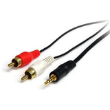 StarTech.com StarTech.com - Stereo Audio cable - RCA (M) - mini-phone stereo 3.5 mm (M) - 1.8 m - MU6MMRCA