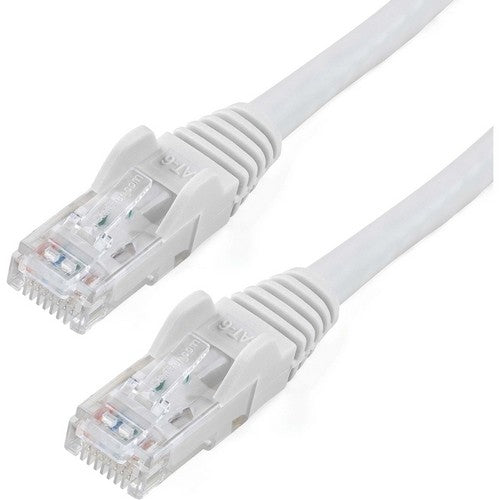 StarTech.com 3ft CAT6 Ethernet Cable - White Snagless Gigabit - 100W PoE UTP 650MHz Category 6 Patch Cord UL Certified Wiring/TIA - N6PATCH3WH