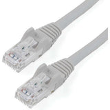 StarTech.com 7ft CAT6 Ethernet Cable - Gray Snagless Gigabit - 100W PoE UTP 650MHz Category 6 Patch Cord UL Certified Wiring/TIA - N6PATCH7GR