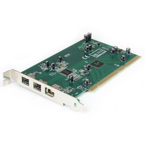 StarTech.com 3 Port 2b 1a PCI 1394b FireWire Adapter Card with DV Editing Kit - PCI1394B_3