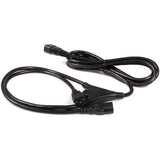 StarTech.com 10ft (3m) Power Extension Cord Splitter, C14 to 2x C13, 13A 250V, 16AWG, Computer Power Cord Extension, Power Extension Cable - PXT100Y