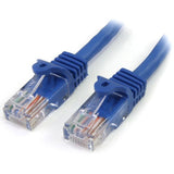 StarTech.com - Patch cable - RJ-45 (M) - RJ-45 (M) - 15.3 m - UTP - ( CAT 5e ) - blue - RJ45PATCH50