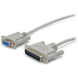 StarTech.com StarTech.com 10 ft Cross Wired DB9 to DB25 Serial Null Modem Cable - Null modem cable - DB-9 (F) - DB-25 (M) - 10 ft - SCNM925FM