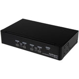 StarTech.com 4 Port USB DisplayPort KVM Switch with Audio - SV431DPUA