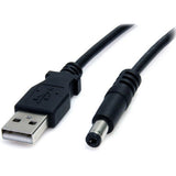 StarTech.com 3 ft USB to Type M Barrel 5V DC Power Cable - USB2TYPEM