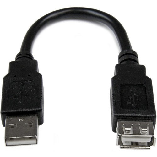StarTech.com 6in USB 2.0 Extension Adapter Cable A to A - M/F - USBEXTAA6IN