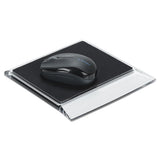 Swingline Stratus Acrylic Mouse Pad, 7.5 x 7.5, Black/Clear