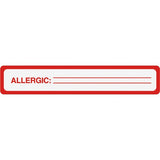 Tabbies ALLERGIC Allergy Message Labels - 40561