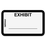 Tabbies Color-coded Legal Exhibit Labels - 58092