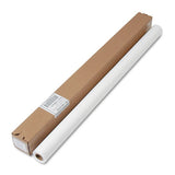 Tablemate Table Set Plastic Banquet Roll, Table Cover, 40" x 100 ft, White