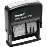 Trodat 12-Message Business Stamp - E4817