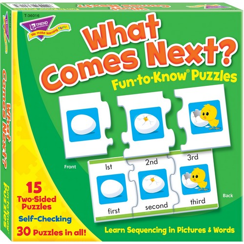 Trend What Comes Next Fun-to-know Puzzles - T-36016