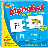 Trend Alphabet Fun-to-Know Puzzles - T-36002