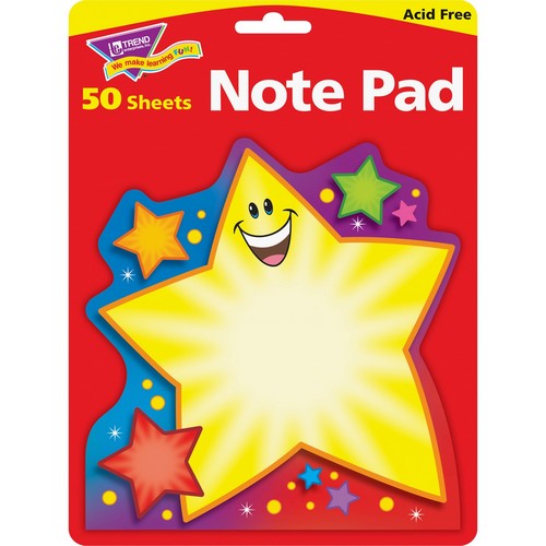Trend Super Star Shaped Note Pad - T-72066