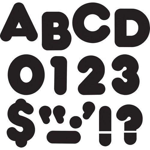 Trend 3" Casual Uppercase Ready Letters - T79001