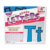TREND Ready Letters Playful Combo Set, Blue, 4