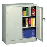 Tennsco Counter-High Storage Cabinet - 4218LGY