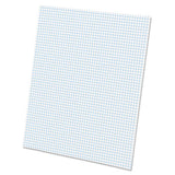 Ampad Quadrille Pads, Quadrille Rule (5 sq/in), 50 White (Heavyweight 20 lb) 8.5 x 11 Sheets