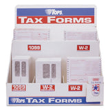 TOPS Six-Part W-2 Tax Form Floor Display, 2019, Plastic, with 50 Forms