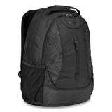 Targus Ascend Backpack, Fits Devices Up to 16", Polyester, 12.5 x 7 x 18.6, Black