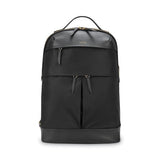 Targus Newport Laptop Backpack, Fits Devices Up to 15", Nylon/Leatherette, 11.13 x 5.5 x 18, Black