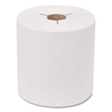 Tork Advanced Hand Towel Roll, Notched, 8" x 800 ft, White, 6 Rolls/Carton