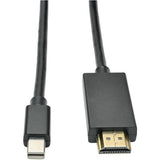 Tripp Lite 12ft Mini DisplayPort to HD Adapter Converter Cable Audio / Video mDP to HD M/M - P586-012-HDMI