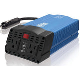 Tripp Lite 375W Car Power Inverter 2 Outlets 2-Port USB Charging AC to DC - PV375USB