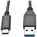 Tripp Lite 3ft USB 3.1 Gen 2 USB-C to USB-A Cable 10 Gbps USB Type-C M/M 3' - U428-003-G2