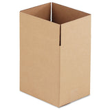 General Supply Fixed-Depth Shipping Boxes, Regular Slotted Container (RSC), 11.25" x 8.75" x 12", Brown Kraft, 25/Bundle