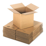 General Supply Cubed Fixed-Depth Shipping Boxes, Regular Slotted Container (RSC), 12" x 12" x 12", Brown Kraft, 25/Bundle