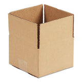 General Supply Fixed-Depth Shipping Boxes, Regular Slotted Container (RSC), 12" x 12" x 8", Brown Kraft, 25/Bundle