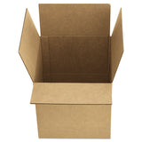 General Supply Fixed-Depth Shipping Boxes, Regular Slotted Container (RSC), 12" x 9" x 6", Brown Kraft, 25/Bundle