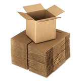 General Supply Cubed Fixed-Depth Shipping Boxes, Regular Slotted Container (RSC), 16" x 16" x 16", Brown Kraft, 25/Bundle