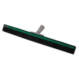 Unger Aquadozer Heavy-Duty Floor Squeegee, Straight, For Use With: AL14T, 18" Wide Blade, Black/Green