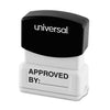 Universal Recycled Custom Micropore Stamp, Preinked, 3/4 x 1 3/4